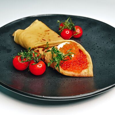 Блин с икройв Клевая блиновая по цене 830 ₽