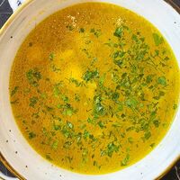 Суп куриный с лапшой в AGATA