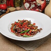 Теплый салат из куриной печени в Белые ночи