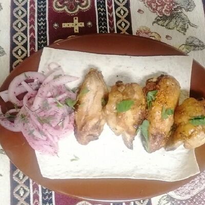 Шашлык из куриных крыльев в Good Food по цене 380 ₽