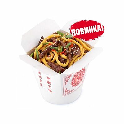 Wok - Говядина в соусе Эбора в Икура Экспресс по цене 540 ₽