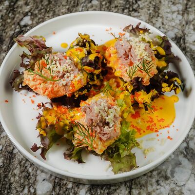 Мимоза с тунцом в Кафе Nебо по цене 350 ₽