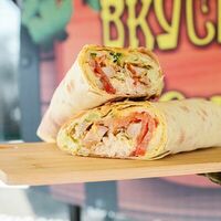 Сырная мини-шаурма в Вкусная бочка