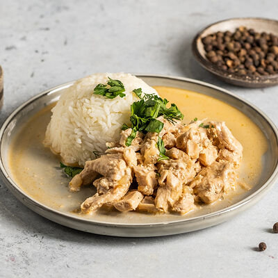 Индейка с рисом в Has Kebab Halal Food по цене 580 ₽