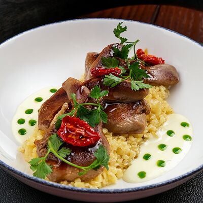 Бараньи языки с булгуром в Утомленные солнцем по цене 990 ₽