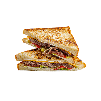 Сэндвич чиабатта с пастрами и сыром чеддер в STARS COFFEE по цене 490 ₽