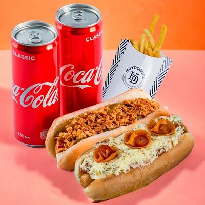 Комбо на двоих в HOTDOGGER по цене 919 ₽