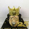 Торт Лев чёрный в Golden-cake по цене 3800