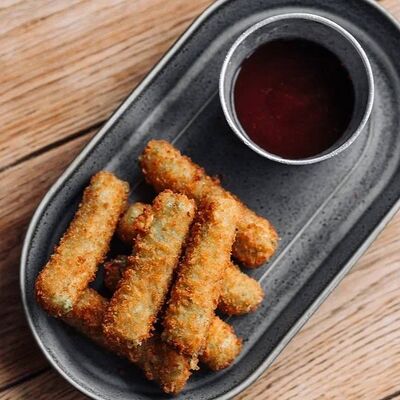 Жареный сыр в Мацони по цене 380