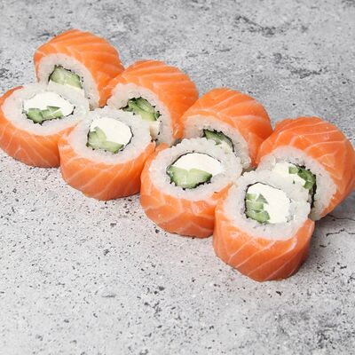 Филадельфия с лососем в Yoshi sushi по цене 790 ₽