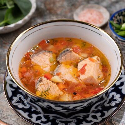 Уха по-норвежски в Золотая Бухара по цене 950 ₽