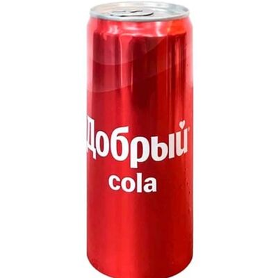 Добрый Кола в железной банке в Мясо на углях Армянская кухня по цене 190 ₽