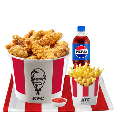 Баскет крыльев 8 шт Комбо в KFC Globus по цене 4350 ₸