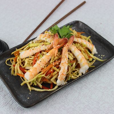 Удон с креветками терияки в SUSHI GO по цене 599 ₽