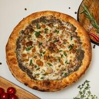 Пицца белые грибы на жульене в Ели Поели