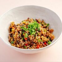 Жареный рис с говядиной в Hagao