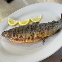 Форель на углях в Море Мясо