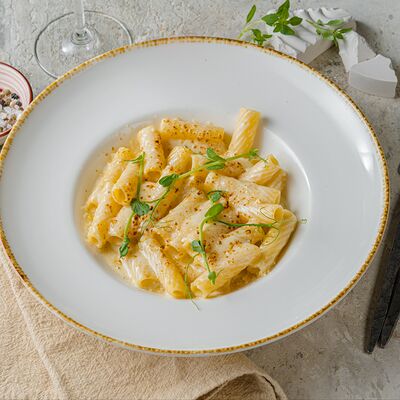 Ригатони 4 сыра в PizzAmore по цене 920 ₽