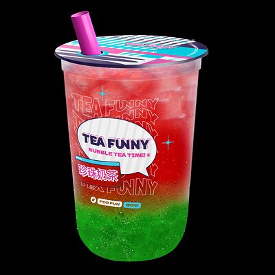 Чай фруктовый Личи-ежевика с шариками вишня S в Tea Funny по цене 364 ₽