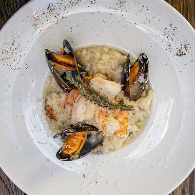 Ризотто с морепродуктами в HEDONIST по цене 34 р.