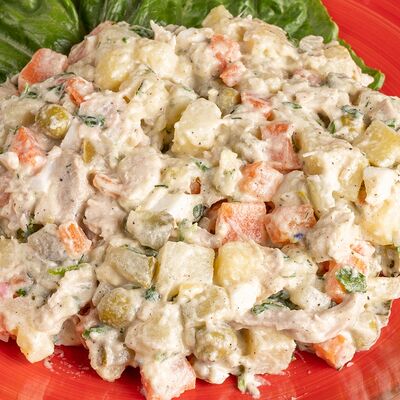 Салат Оливье с говядиной в Щербет по цене 526 ₽