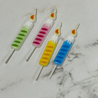 Свечка для торта в виде свечи (1 шт.)в MCakes - торты и десерты по цене 150 ₽