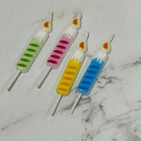 Свечка для торта в виде свечи (1 шт.)в MCakes - торты и десерты