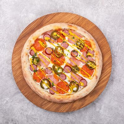 Пицца Море мяса в СушиGood по цене 649 ₽