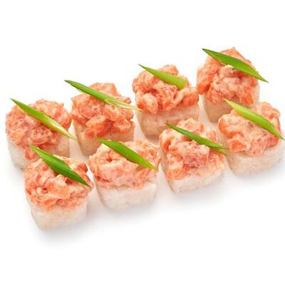 Суши кейк с лососемв Доставка kaifa по цене 879 ₽