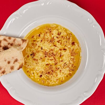 Крем-суп из тыквы в Итальянцы по цене 380 ₽