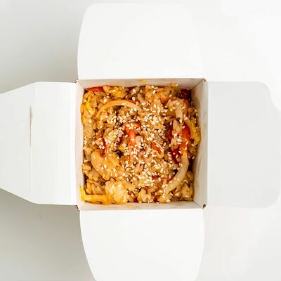 Рис тяхан с курицей в Суши-маркет Кухня Солнца по цене 250
