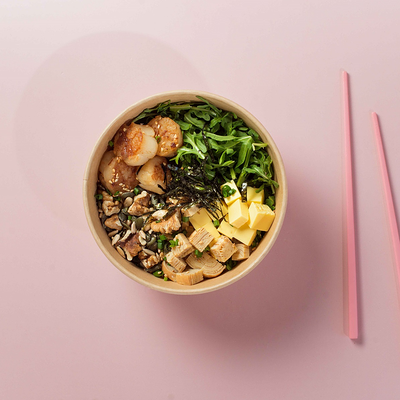 Поке с гребешком в Rollwell по цене 1010 ₽