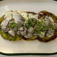 Оладьи из цукини с грибным жюльеномв SOVA