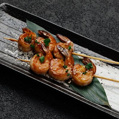 Шашлычок из креветки в Umami Ramen Club по цене 798 ₽