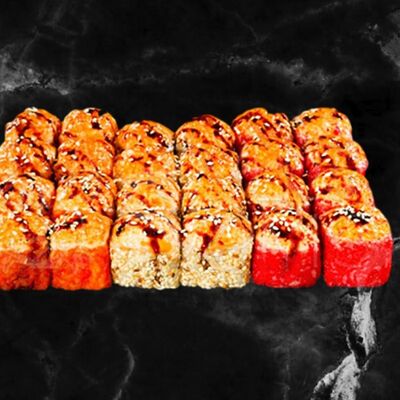 Сет №3 Запеченный мини в Суши мастер по цене 2269 ₽