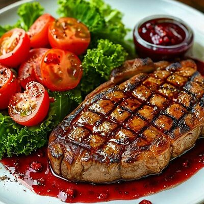 Стейк в Old Buick Diner по цене 550 ₽