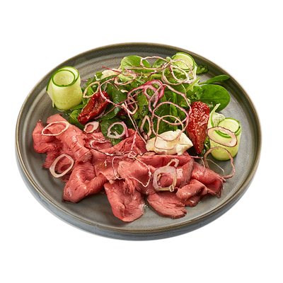 Салат с ростбифом в ИТЛЕ Стейк-кафе Halal по цене 890 ₽