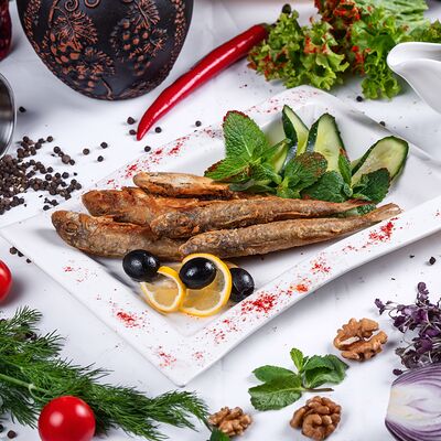 Барабулька жаренная в Тамада по цене 630 ₽