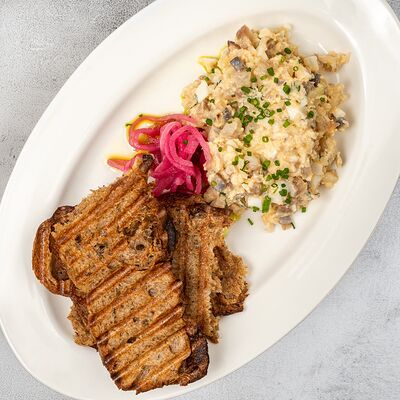 Форшмак с ржаной фокаччей в Dizengof/99 по цене 690 ₽