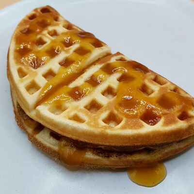 Венская вафля с начинкой из манго в ШАУРМА ОТ ДЯДИ ВАГИ по цене 299 ₽