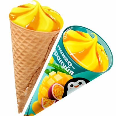 Рожок Манго-Маракуйяв 33 пингвина по цене 175 ₽