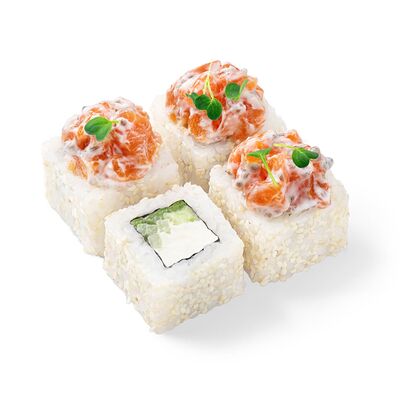 Ролл Тартар трюфельный лосось в Сушивёсла по цене 355
