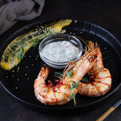 Креветки ELLIPS на гриле в Ellips по цене 1250 ₽