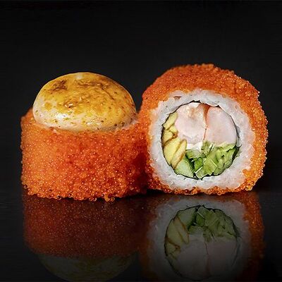 Запеченная Калифорния с Креветкой в Настроение есть по цене 548 ₽