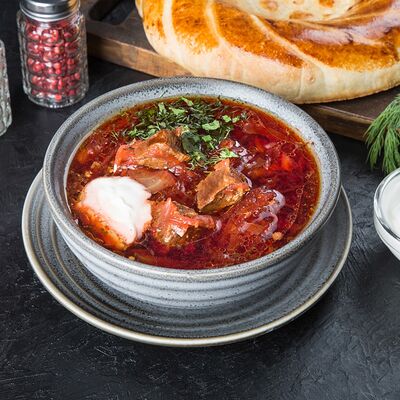 Борщ в Чайхана №2 по цене 359 ₽