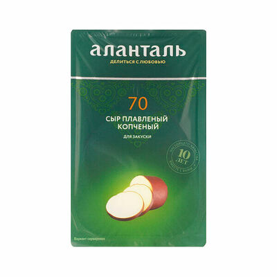 Сыр плавленый №70 40% слайсы Аланталь в Азбука Вкуса Экспресс Меню по цене 138 ₽
