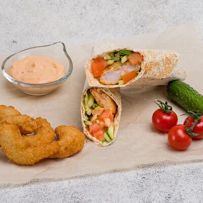 Шаверма с креветками в Шаверма Чёрное&Белое-Шавероуд по цене 499 ₽