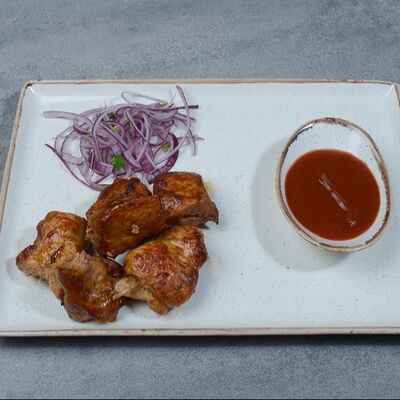 Шашлык куриныйв Чайхана Рахат по цене 450 ₽