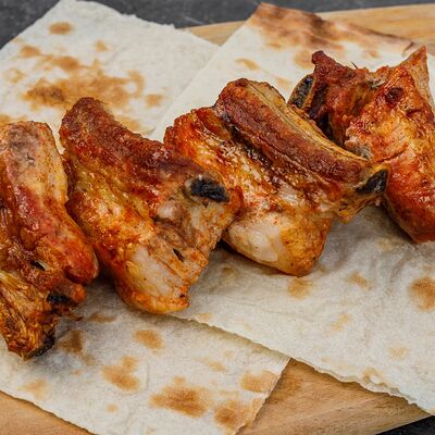 Шашлык Свиные рёбра в ШАШЛЫКС ДЫМКОМ по цене 795 ₽