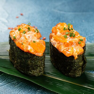 Гункан спайси лосось в Buffalero di Mare по цене 750 ₽